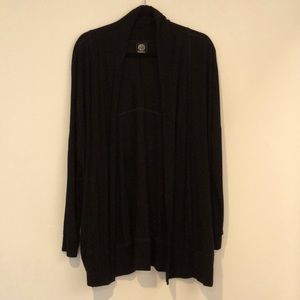 Bobeau Black Knit Cardigan